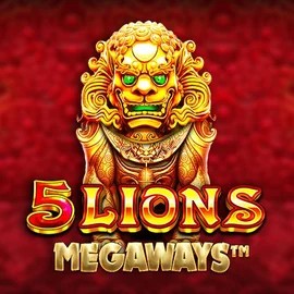 5 Lions Megaways logo by Pragmatic Play Buran Casino