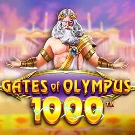 Gates of Olympus 1000 online game logo by Pragmatic Play on burankazino.com
