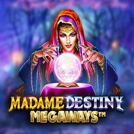 Enjoy Madame Destiny Megaways by Pragmatic Play – logo hosted on burankazino.com