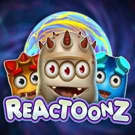 Slots logo of Reactoonz from Play’n GO at Buran Casino