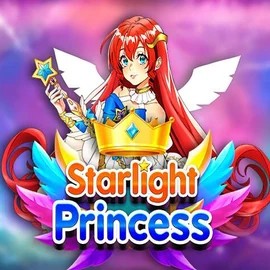 Starlight Princess slot logo by Pragmatic Play at Buran Casino